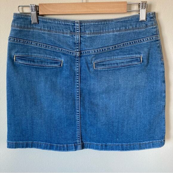 Chelsea28 Two Tone Jean Skirt Size M - Picture 3 of 5